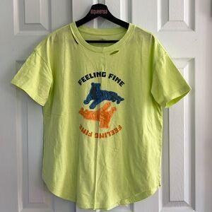 Aerie Feeling Fine Distressed T-Shirt